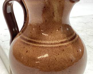 VTG. MINI JUGTOWN PITCHER SIGNED VERNON