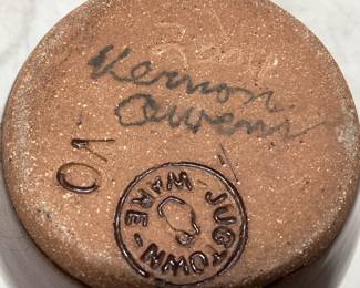 VTG. MINI JUGTOWN PITCHER SIGNED VERNON