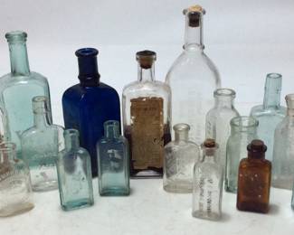 VTG. MEDICINE BOTTLES