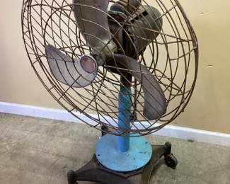 VTG. DIEHL FLOOR FAN ON WHEELS