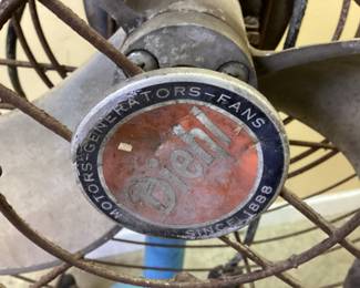 VTG. DIEHL FLOOR FAN ON WHEELS