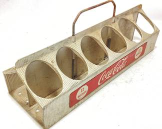 VTG. 1950s COCA-COLA ALUMINIUM COKE BOTT