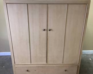 OFF WHITE TWO DOOR CABINET