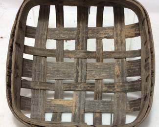 SMALL ANTIQUE TOBACCO BASKET