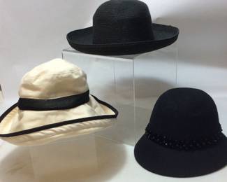 3 LADIES NEW HATS