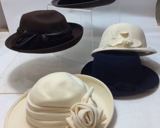 5 LADIES NEW HATS