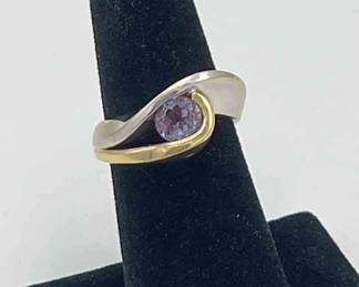 14K Two Tone Ring