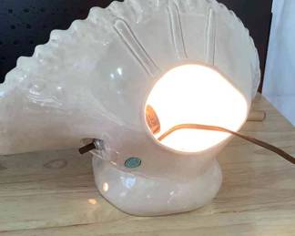 1950s Mahogany Circa End Table And Decor