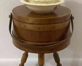 Colonialstyle Sewing Basket