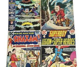 4pc 1970’s Vintage DC Comic Books
