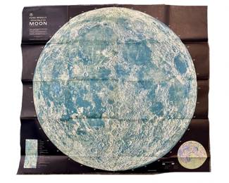 Official Rand McNally Map of the Moon
