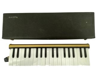 1960’s Clavietta Melodica Harmonica and Case
