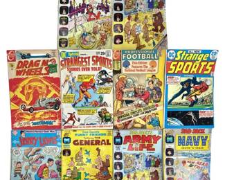 10pc. 1970’s Vintage Comic Book Collection
