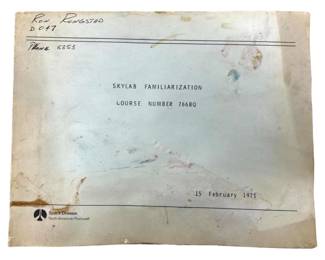 1971 Skylab Familiarization 766BQ Blueprints
