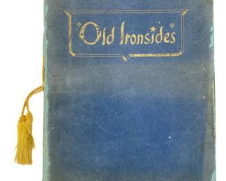 Antique Old Ironsides Frigate Constitution Booklet
