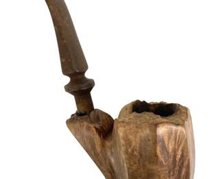 Handcrafted Morel Wood St Claude Estate Pipe
