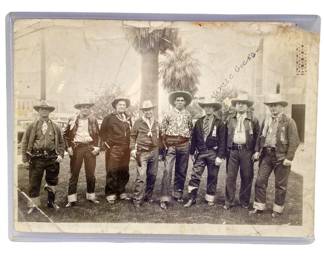 1930 Phoenix Rodeo Sheriffs Photograph
