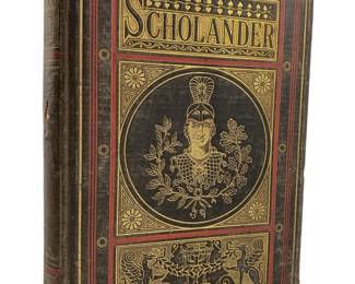 First Ed 1881 FW Scholanders Scottish Poetry Book
