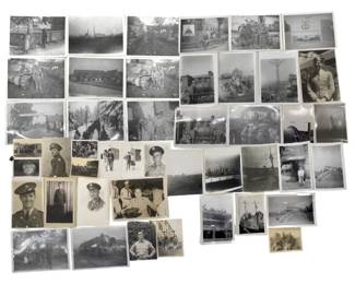 45pc 1940’s Vintage Wartime Photographs
