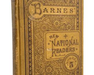 1884 Barnes “New National Readers: Number 5"
