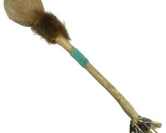 Vintage Native American Rattle Dance Stick
