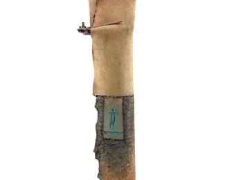 Signed Spurgers Ceramic Native American Elder
