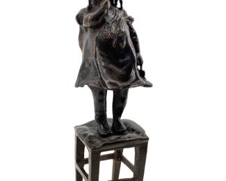 Handcrafted Juan Clara Ayats Bronze
