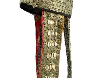 Vintage Afghani Turkoman Ceremonial Women’s Hat
