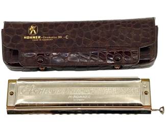 German Hohner Chromonica 280-C Harmonica
