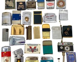 28pc Vintage Lighter Collection

