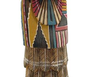 Signed Wooden Shalako Kachina
