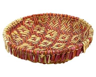 Hand Woven Wicker Basket

