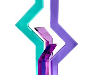 Shikoku Haziza Lucite Modern Sculpture
