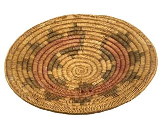 Vintage Hand Woven Native American Basket
