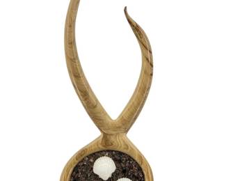 Charles Taube Modernist Mixed Media Sculpture
