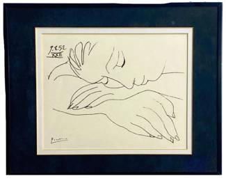 Pablo Picasso “War and Peace" Print
