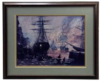 Michael K. Davis Dragon Lithograph
