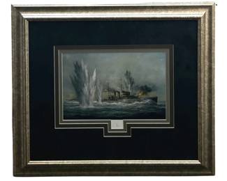 Richard Willis Battleship Print
