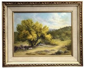 Signed Mildred Frye Oil on Canvas
