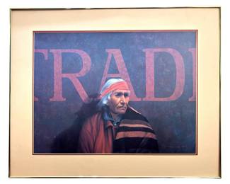 Frank Howell Native American Print
