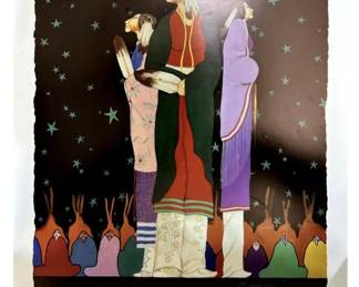 Signed Sam English “Walk in Beauty" Poster
