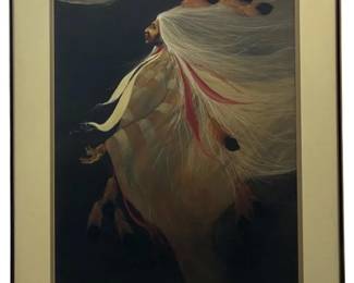 Frank Howell Native American Print
