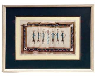 Signed Tori Garretson “Good Harvest Blanket" Print
