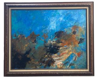 Signed Eugene De Smith Oil on Canvas
