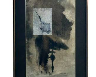 Signed Gregory Deane Acrylic on Panel
