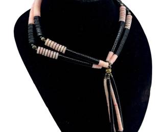 Lula Begay Faux Stone & Silver Necklace
