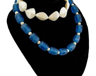 Shelly Pedretti Shell & Resin Beaded Necklace
