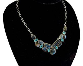 Labradorite & Sterling Silver Necklace
