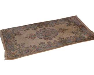 24. Kirman Small Handwoven Rug