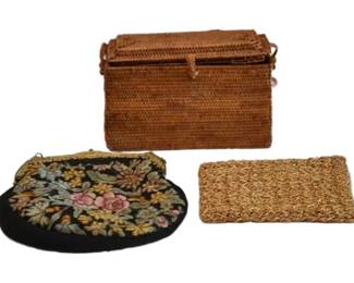 36. Three 3 Vintage Handbags